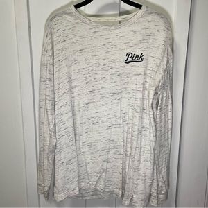 Open Back VS PINK Long Sleeve Tee